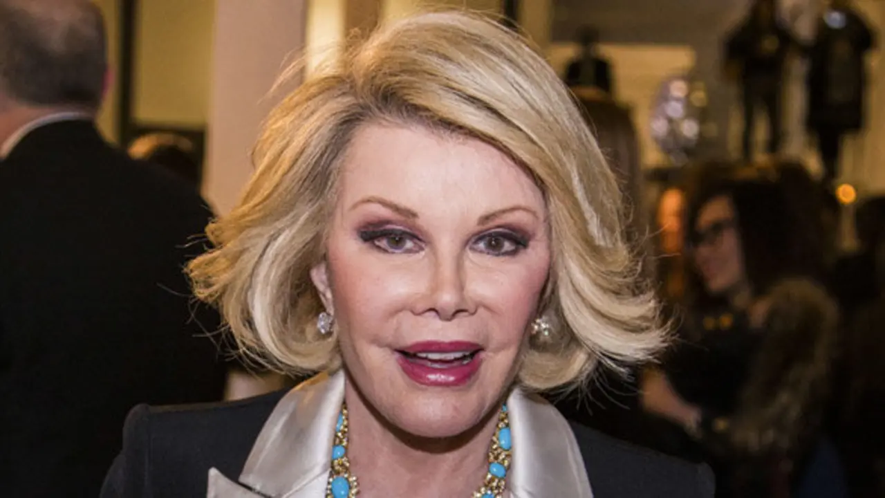 Actress Joan Rivers during The Faberge BigEgg Hunt event in NYC
January 28, 2014