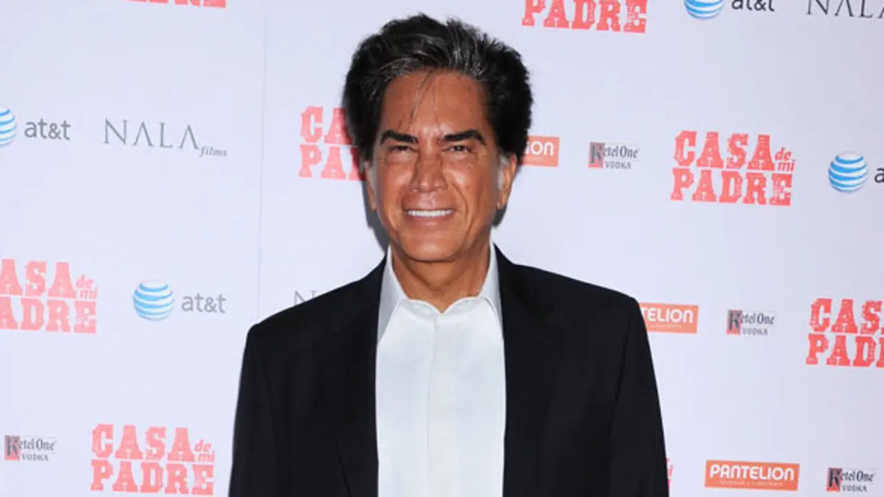 Singer Jose Luis Rodriguez " El Puma " at premier of the film "Casa de mi Padre" in Los Angeles on March 14, 2012.