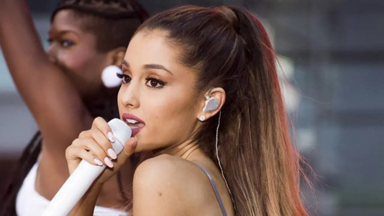 Singer Ariana Grande performs on NBC's "Today" show on Friday, August 29, 2014, in New York.