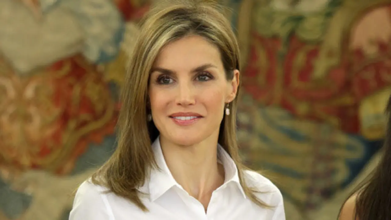 LA REINA LETIZIA DURANTE UNA AUDIENCIA A UNA REPRESENTACION DE LA FUNDACION ALIA2
11/09/2014
MADRID