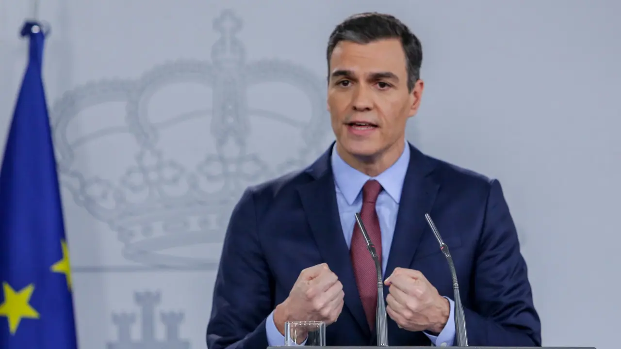 El presidente del Gobierno, Pedro Sánchez