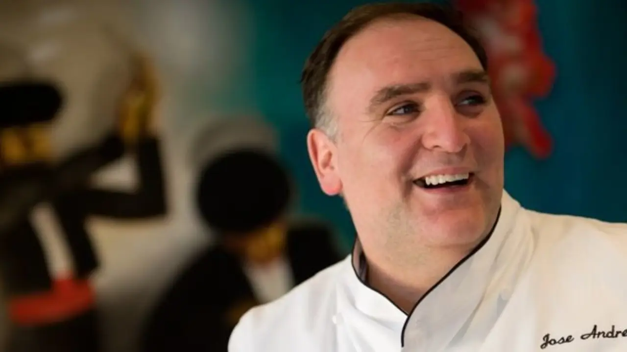 WASHINGTON, DC - MARCH 10:  Jose Andres is one of the nations most noted chefs.  He is pictured in his first restaurant in DC, Jaleo on Wednesday March 10, 2010. (Photo by Sarah L. Voisin/The Washington Post)  StaffPhoto imported to Merlin on  Thu Mar 11 16:27:09 2010