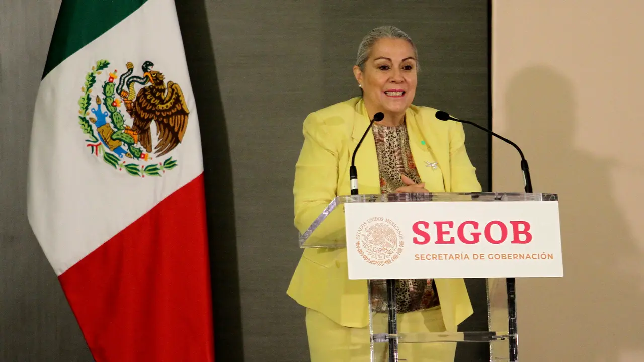 90704040. México, 4 Jul 2019 (Notimex- Guillermo Granados).- La titular de la Secretaría de Gobernación, Olga Sánchez Cordero, inauguró el Foro “La Justicia Penal para Adolescentes en México. A tres años de la entrada en vigor de la Ley Nacional”. En la imagen la acompañan Ruth Villanueva, tercera visitadora de la comisión Nacional de Derechos Humanos, Ricardo Peralta Saucedo, Sub Secretario de Gobernación y  Ricardo Bucio, secretario Ejecutivo del Sistema de Protección Integral de Niñas Niños y Adolescentes. En la imagen la acompañan Ruth Villanueva, tercera visitadora de la Comisión Nacional de Derechos Humanos. México 4 Jul 2019.
NOTIMEX/FOTO/GUILLERMO GRANADOS/GGV/POL/