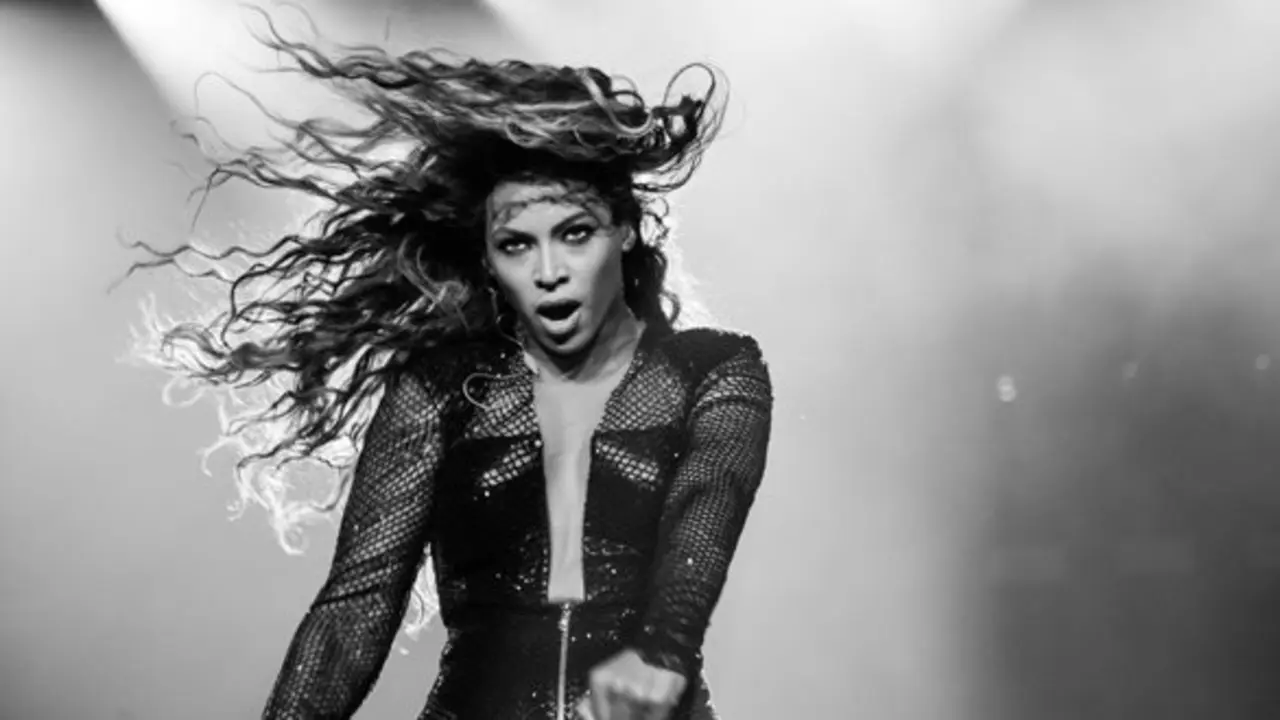 Singer Beyonce performs on the On The Run Tour at the Great American Ball Park on Saturday, June 28, 2014, in Cincinnati, Ohio.