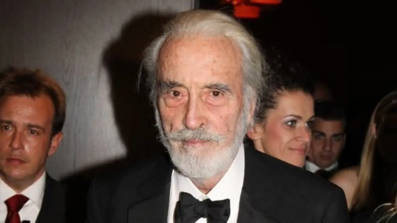 Christopher Lee attending charity gala DREAMBALL  Berlin 23.09.2010