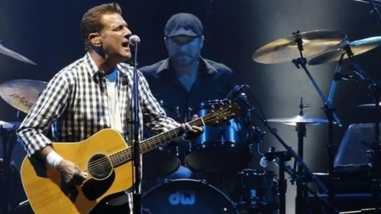 Glenn Frey of the rock group 'The Eagles' performs at a concert in honour of Monaco's Prince Albert II and his fiancee Charlene Wittstock at the Stade Louis II stadium in Monaco June 30, 2011.     REUTERS/Benoit Tessier