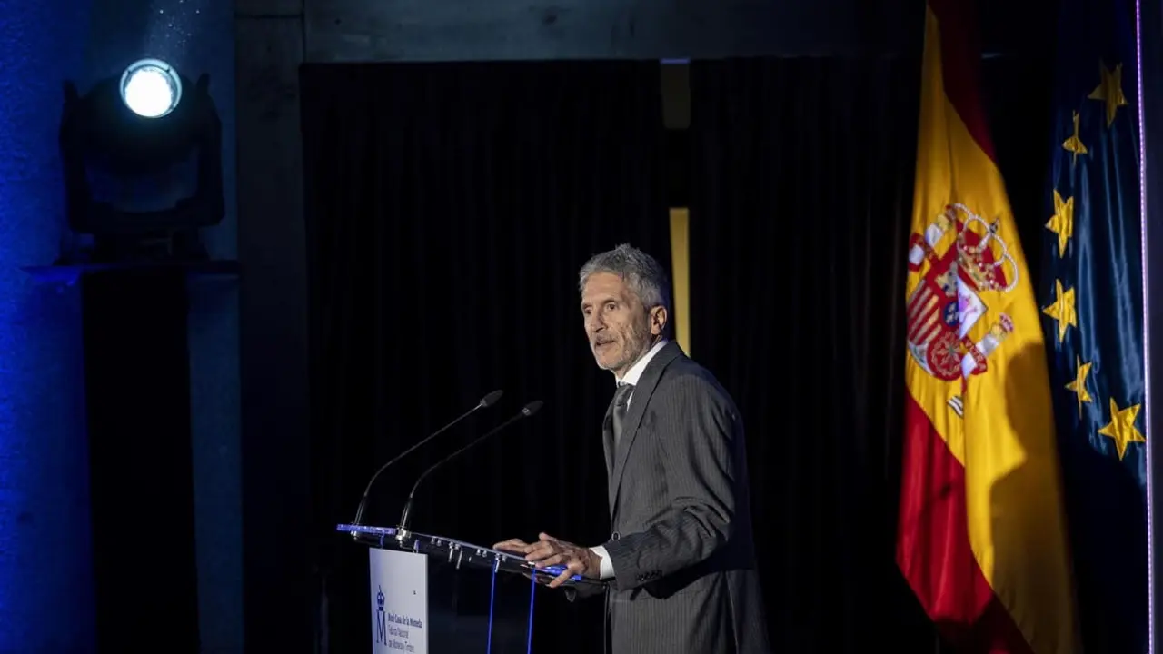 El ministro del Interior Grande-Marlaska