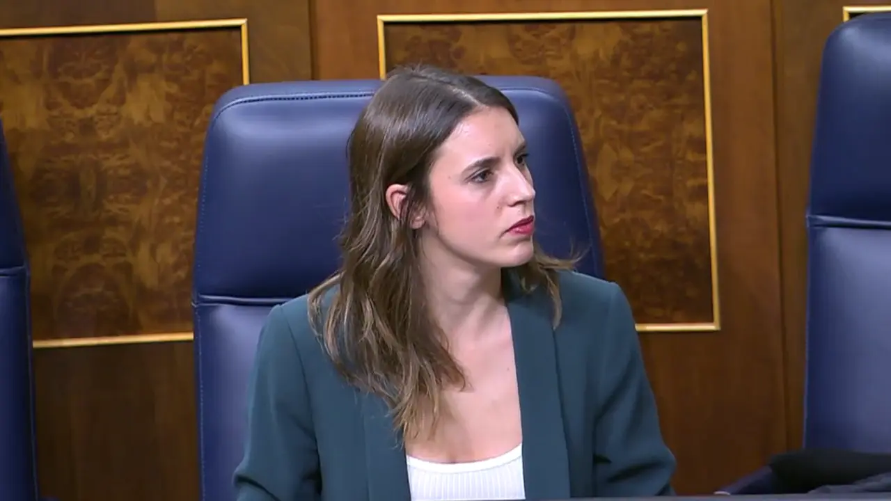 La ministra de Igualdad, Irene Montero

