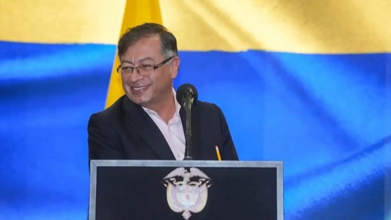 El presidente de Colombia,  Gustavo Petro 