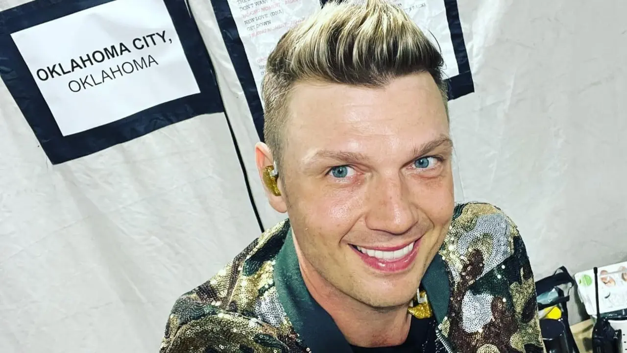 El cantante Nick Carter. Fuente Instagram 