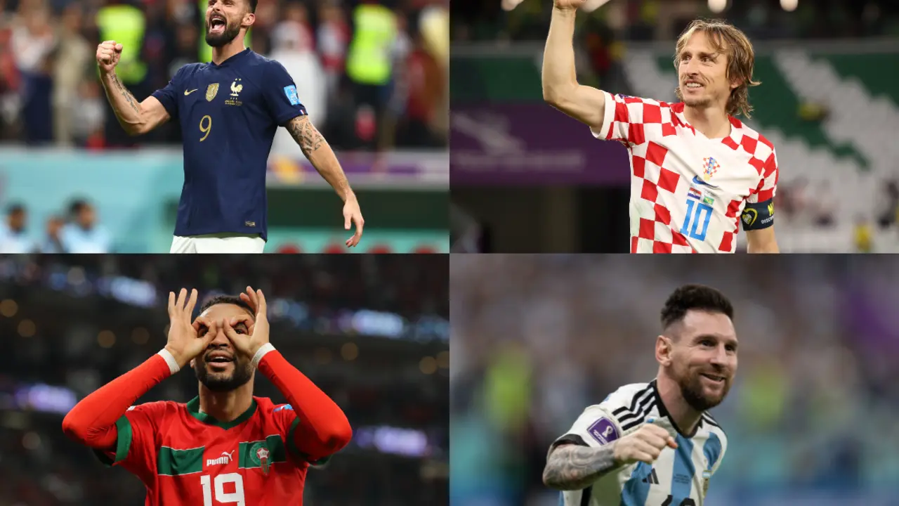 Los semifinalistas del Mundial de Catar 2022 | Fuente: @fifaworldcup_es