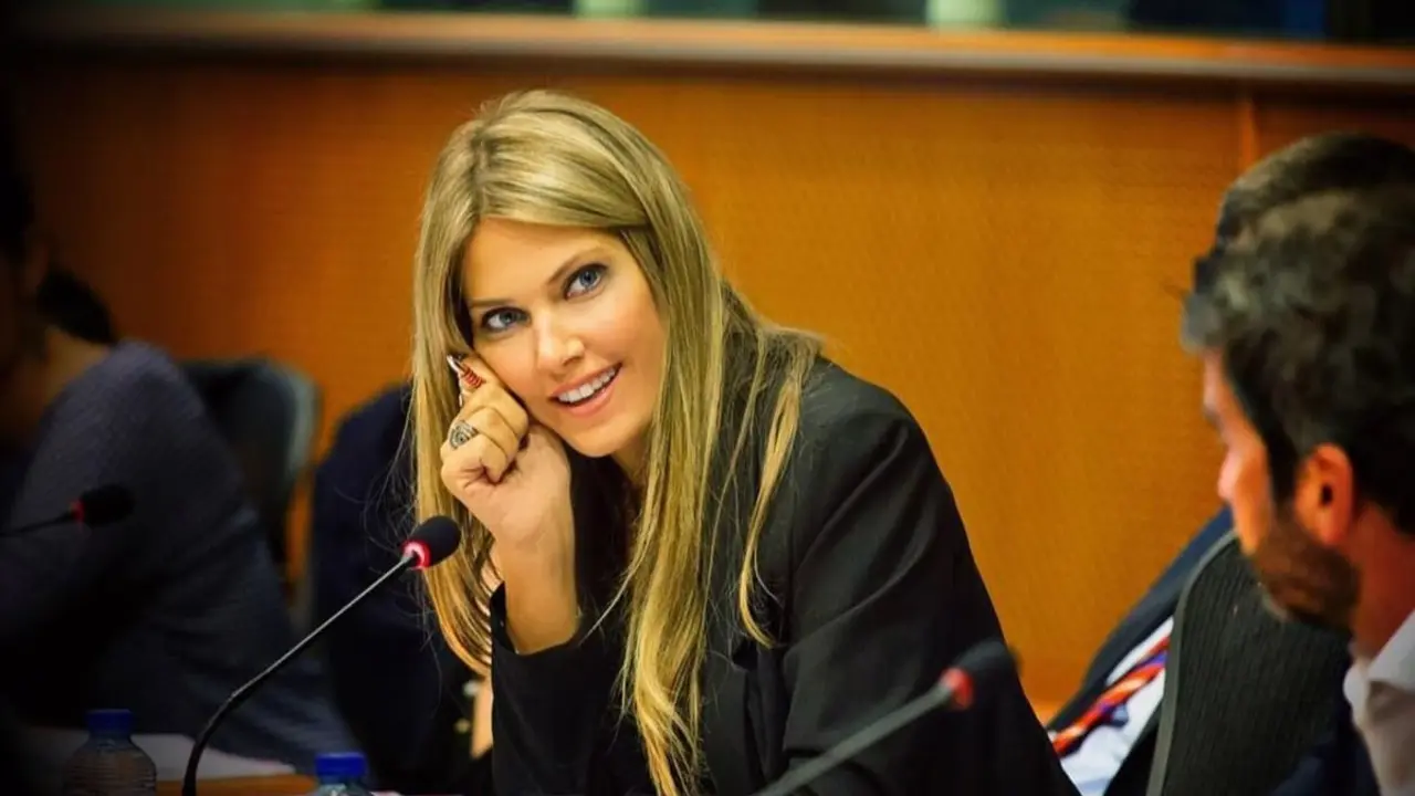 La ex vicepresidenta del Parlamento Europeo,  Eva Kaili , una de las detenidas