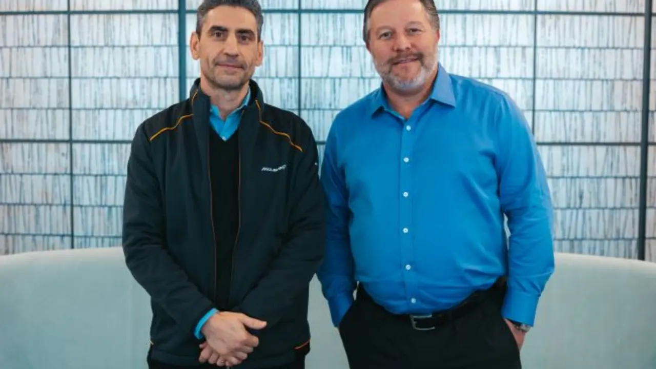 Andrea Stella y Zak Brown | Fuente: McLaren