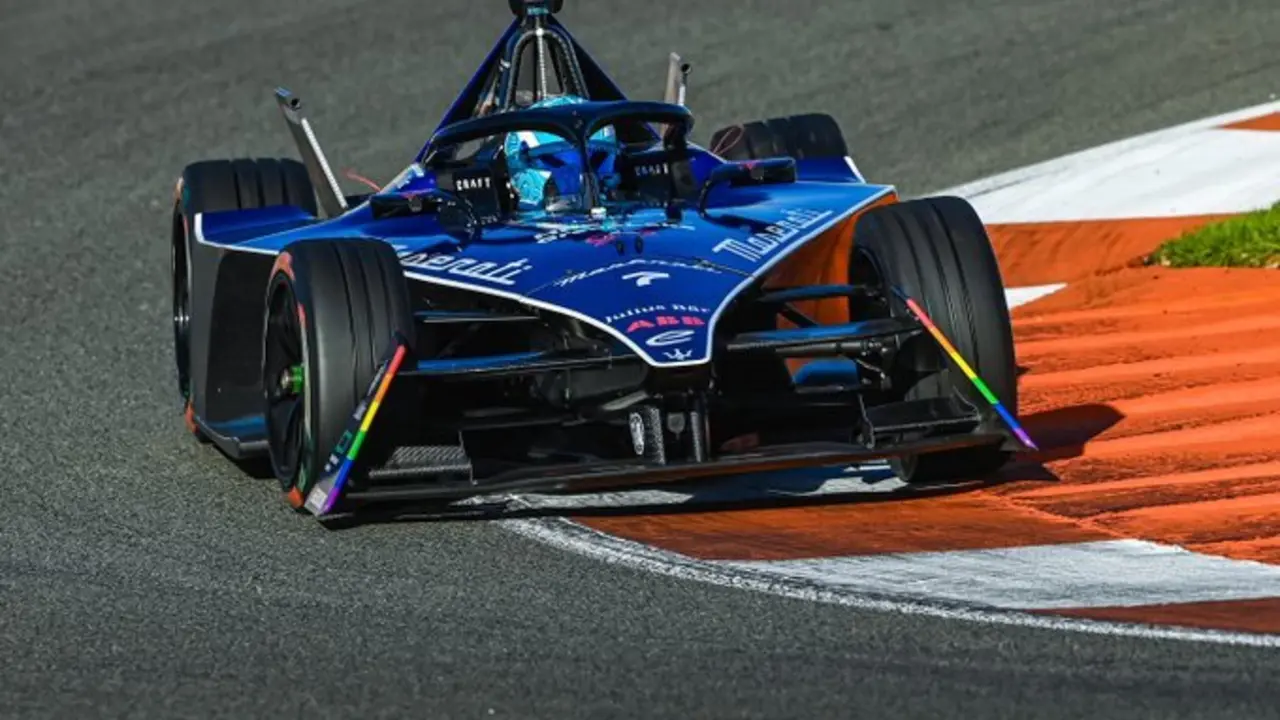 Max Günther en la pretemporada de Valencia | Fuente: Maserati