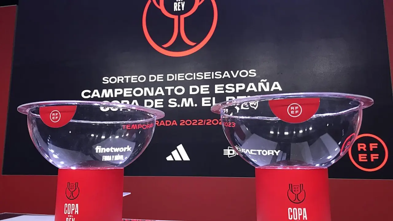 Bombos del sorteo de dieciseisavos de la Copa del Rey | Fuente: RFEF
