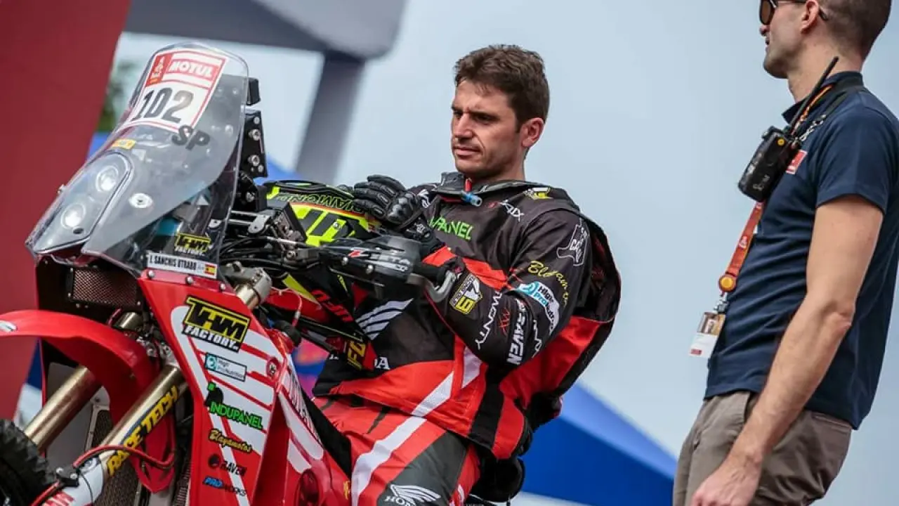 Ignacio Sanchís en el Dakar | Fuente: ASO