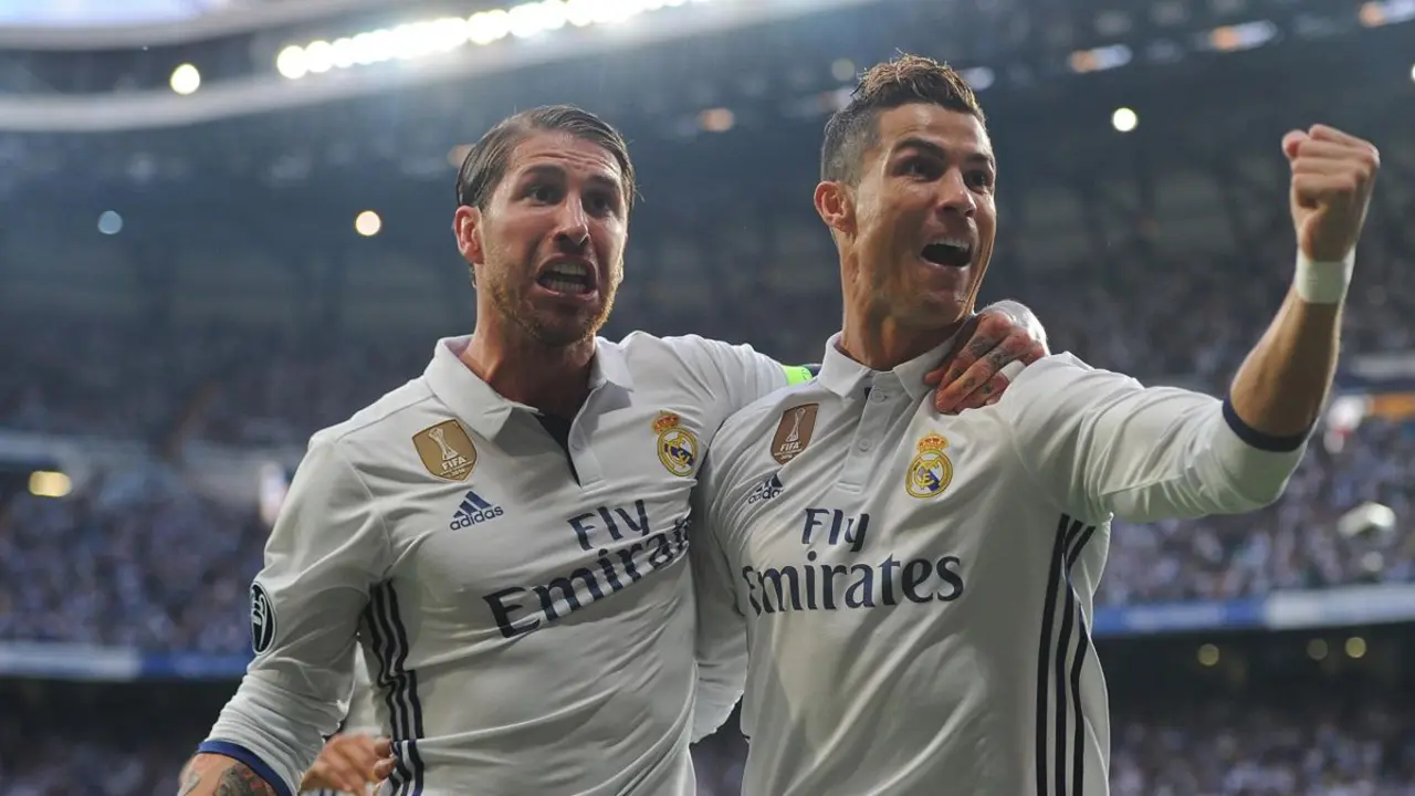 Sergio Ramos y Cristiano Ronaldo en el Real Madrid | Fuente: Getty Images
