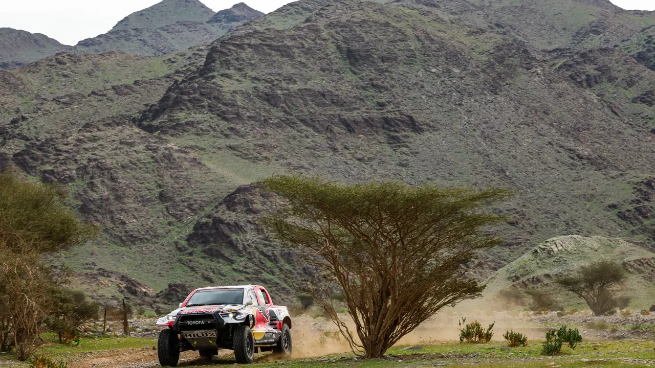 Nasser Al-Attiyah en la Etapa 2 del Dakar 2023 | Fuente: ASO
