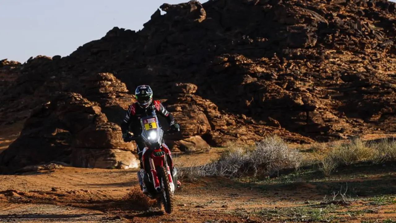 Joan Barreda en la Etapa 4 del Dakar 2023 | Fuente: Dakar