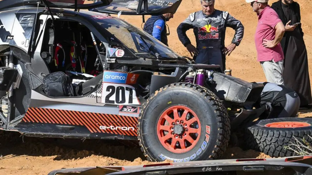 Carlos Sainz en el Dakar 2023 | Fuente: Dakar