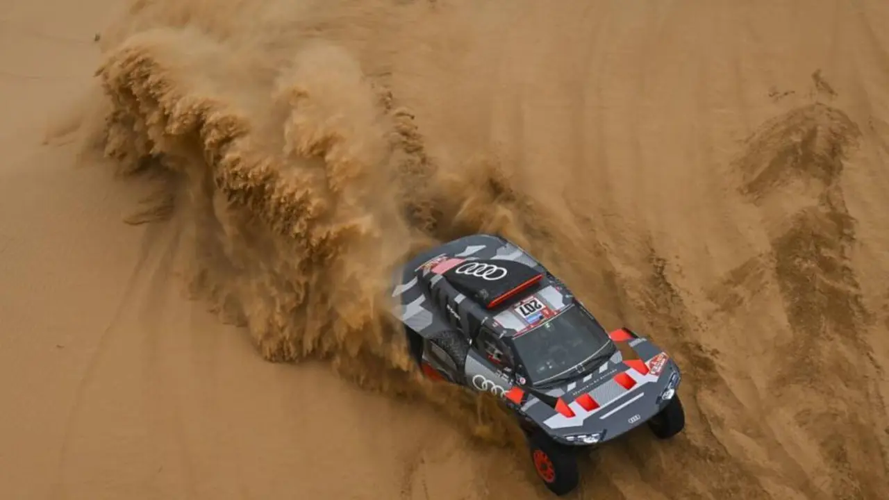 Carlos Sainz en la Etapa 8 del Dakar 2023 | Fuente: Dakar