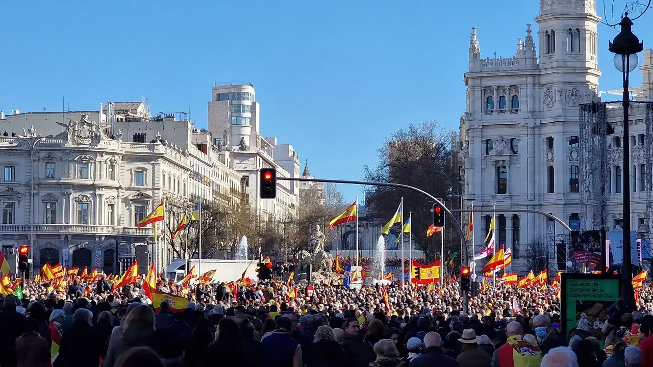 Twitter Manifestación 21 de enero Plaza de Cibeles