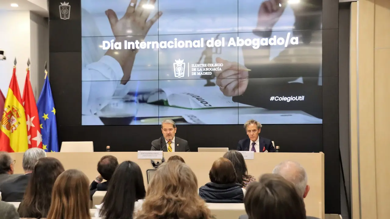 Celebración del Día Internacional del Abogado en el ICAM