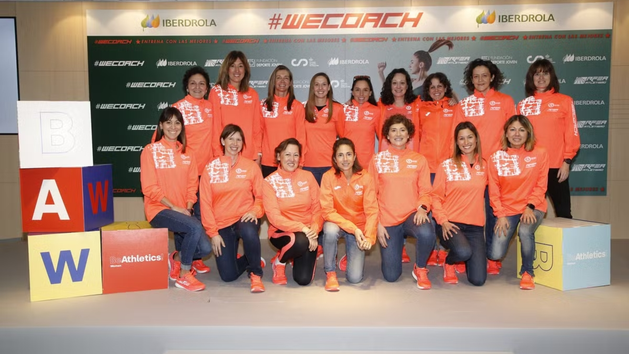Entrenadoras del WeCoach 2.0 | Fuente: Real Federación Española de Atletismo