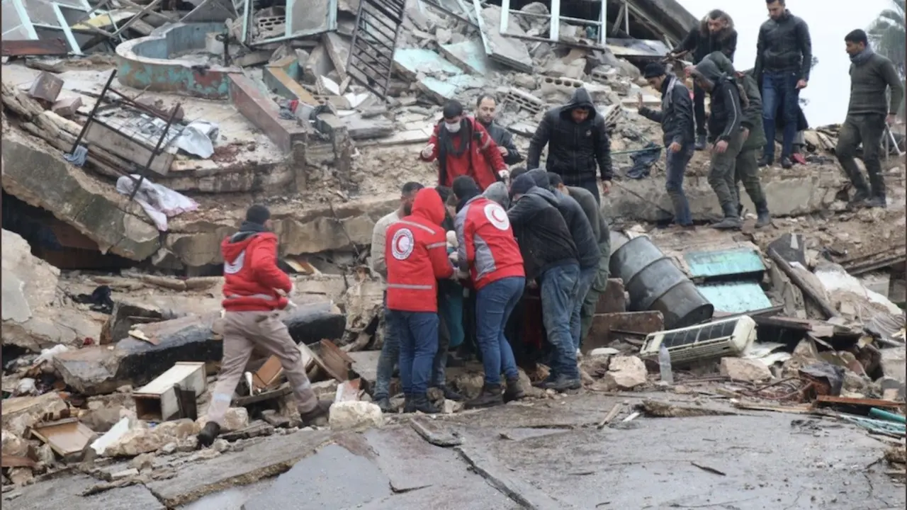 Syrian Red Crescent terremoto Turquía y Siria 2023 | Imagen: Cruz Roja