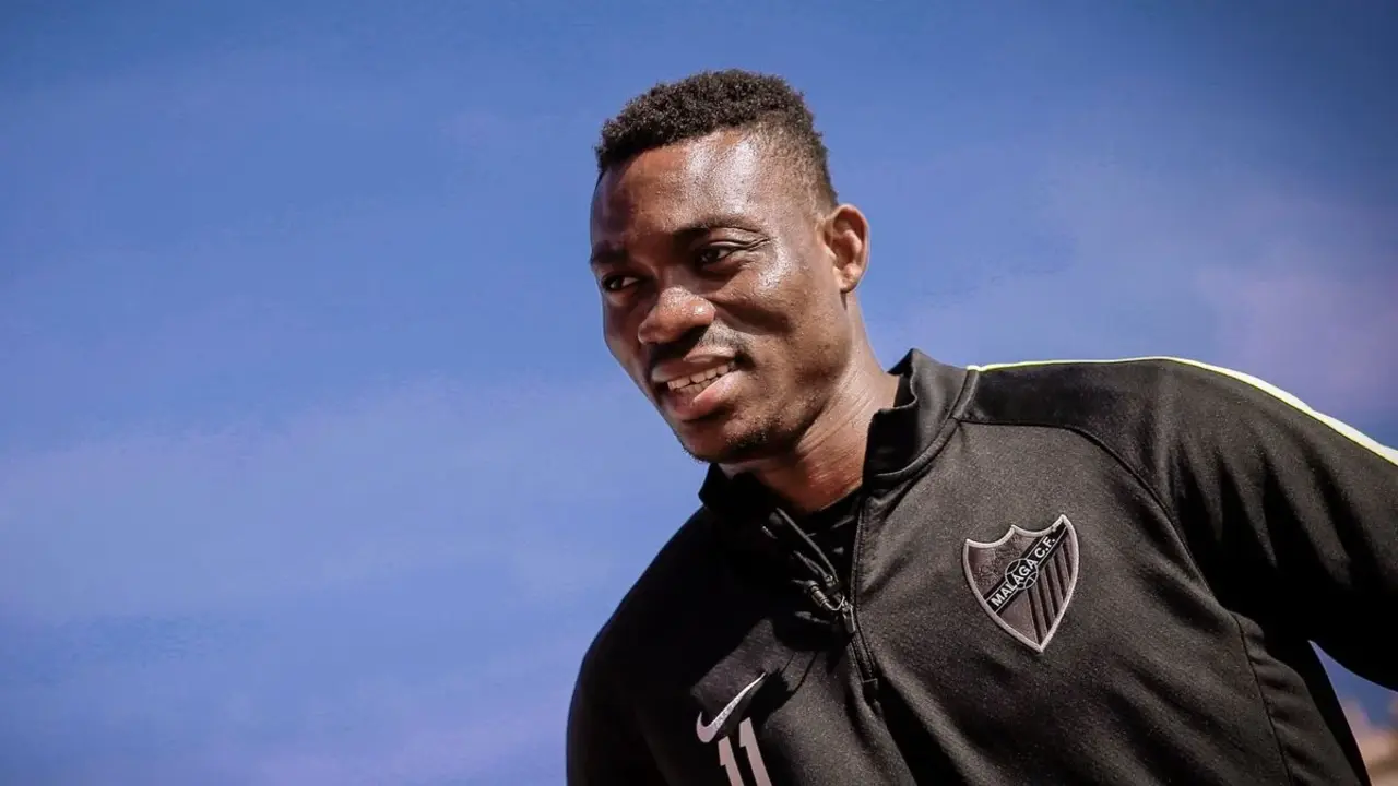 Christian Atsu | Fuente: Málaga CF