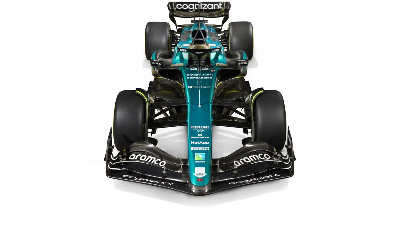 AMR23 de Alonso y Stroll para 2023 | Fuente: Aston Martin