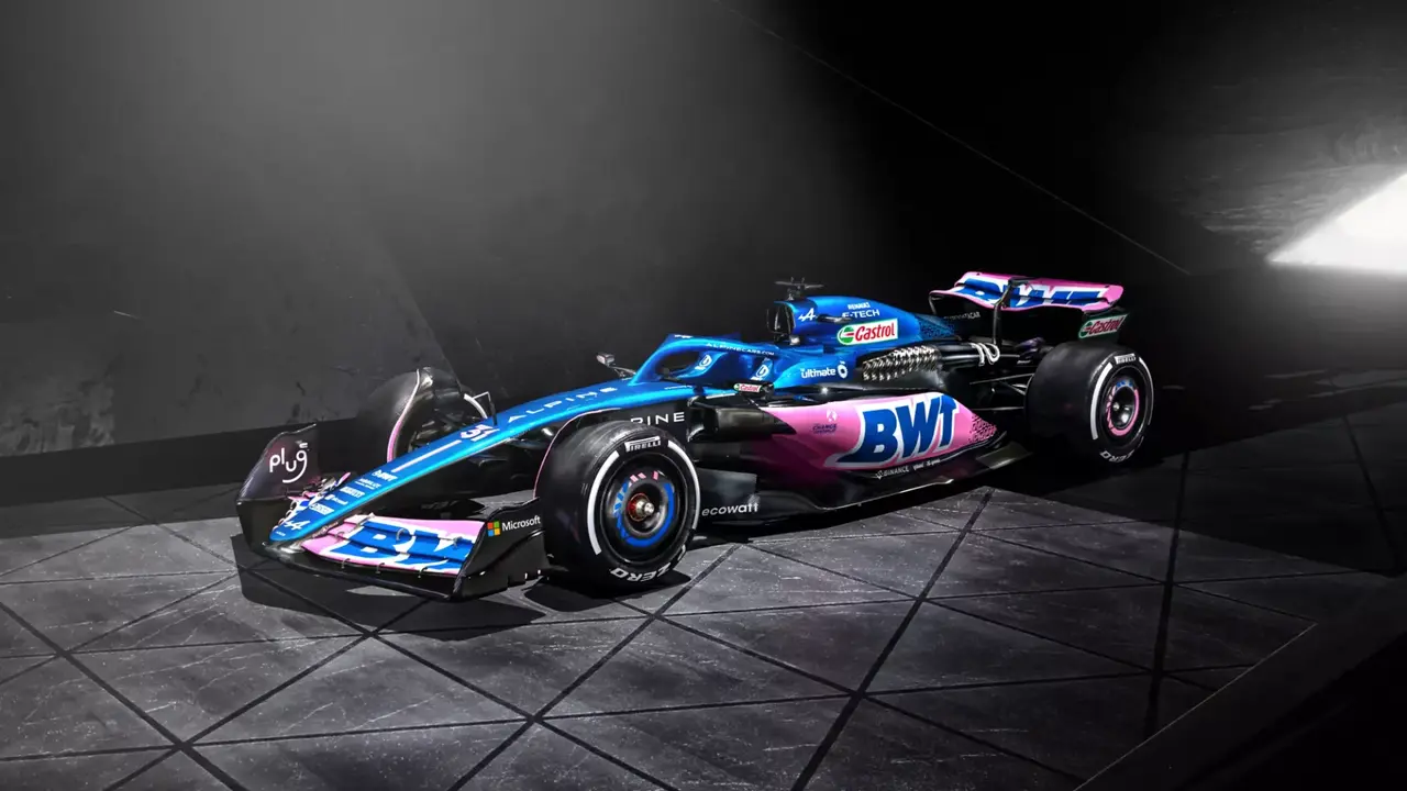A523 de Alpine para la temporada 2023 | Fuente: Alpine