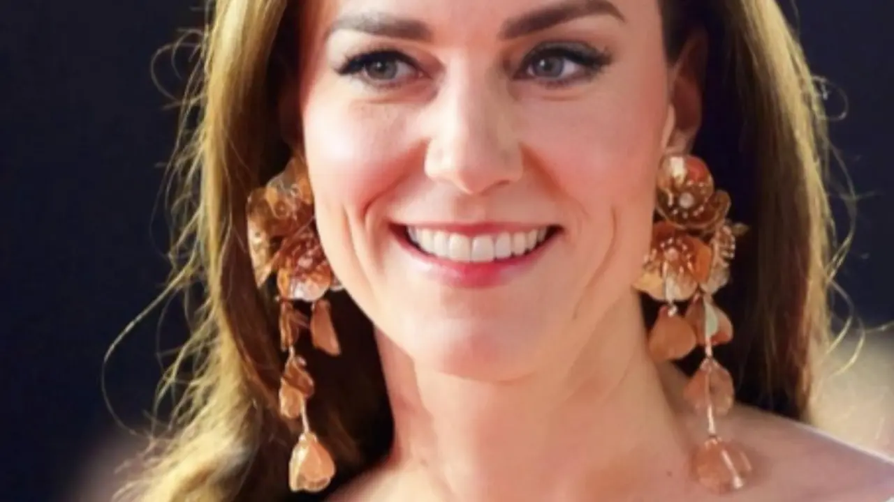 Kate Middleton brilla en los BAFTA con pendientes de Zara / Instagram @princeandprincessofwales