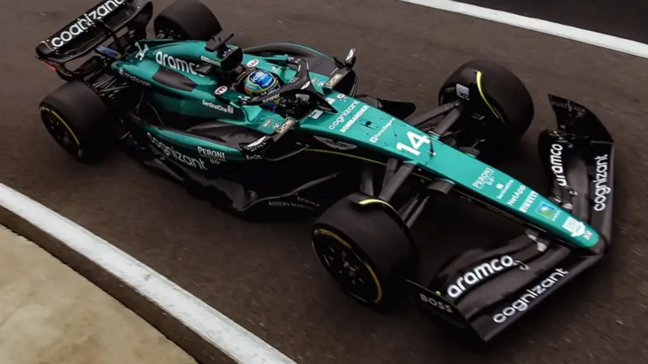 Aston Martin de Fernando Alonso | Fuente: Aston Martin