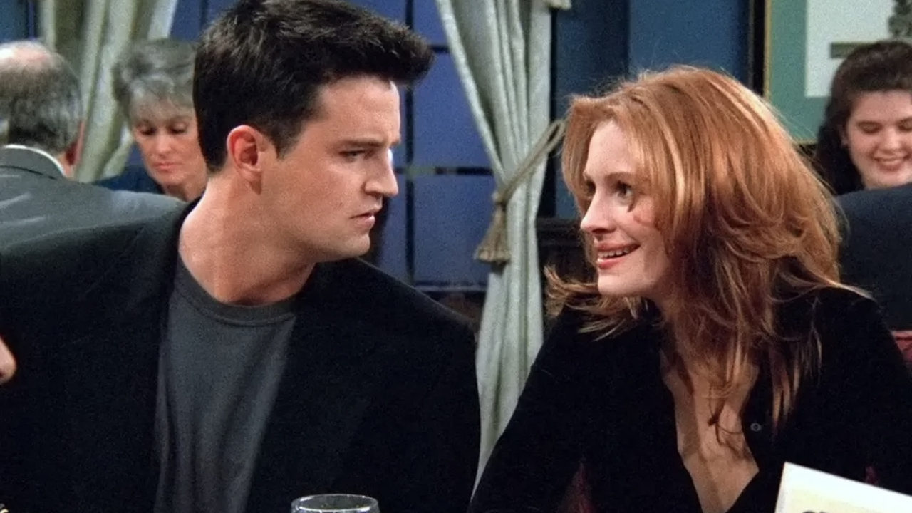 Parejas famosas: Matthew Perry y Julia Roberts tuvieron un breve romance en los noventa