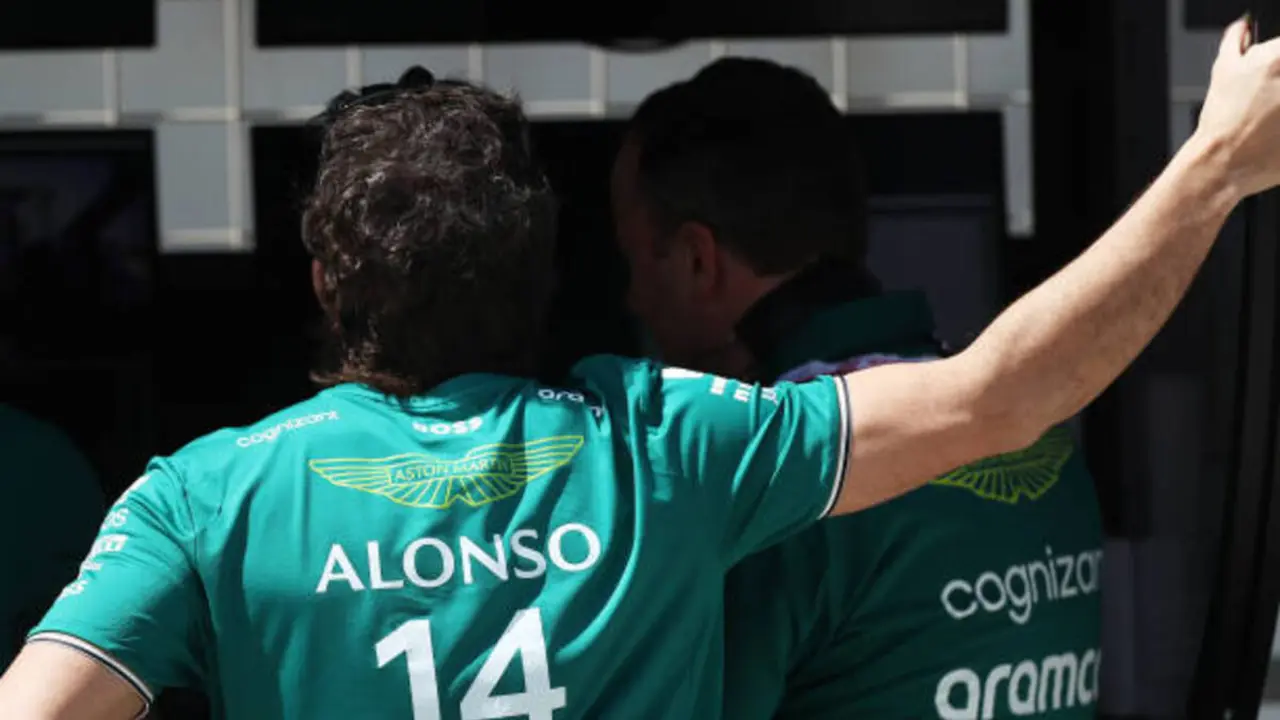 Fernando Alonso en los test de pretemporada de Baréin | Fuente: Getty Images