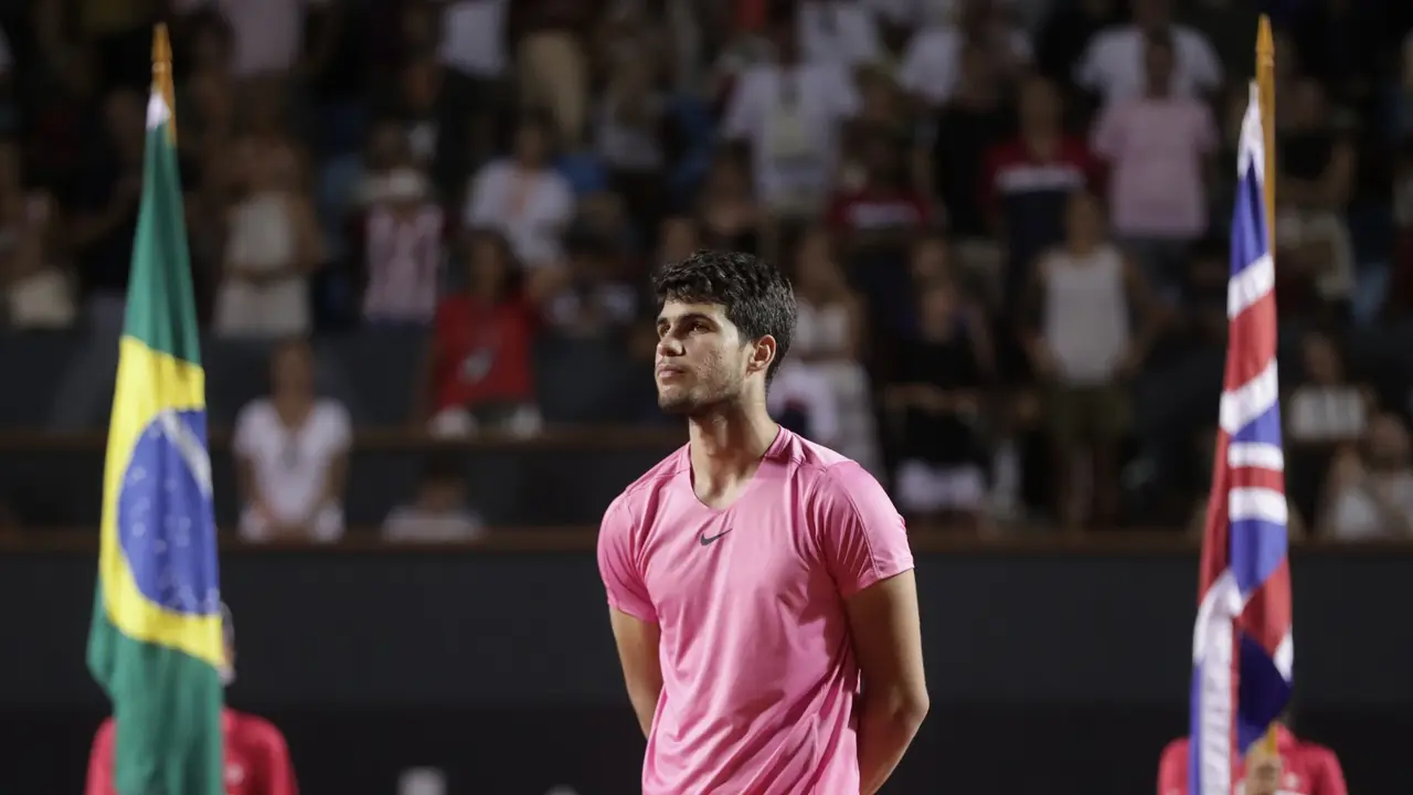 Carlos Alcaraz en Río de Janeiro | Fuente: Getty Images