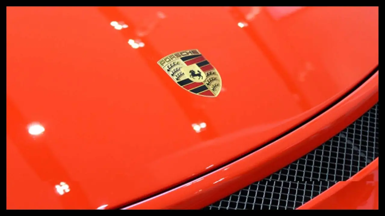 Porsche @ foto de archivo