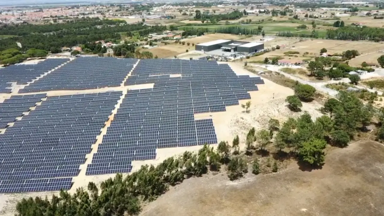 Planta fotovoltaica Conde, en Palmela, Portugal