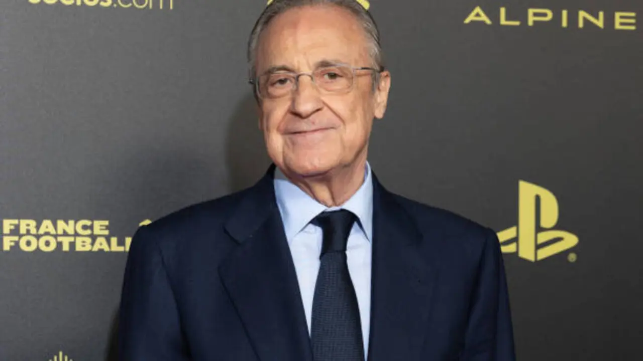 Florentino Pérez en la gala del Balón de Oro | Fuente: Getty Images