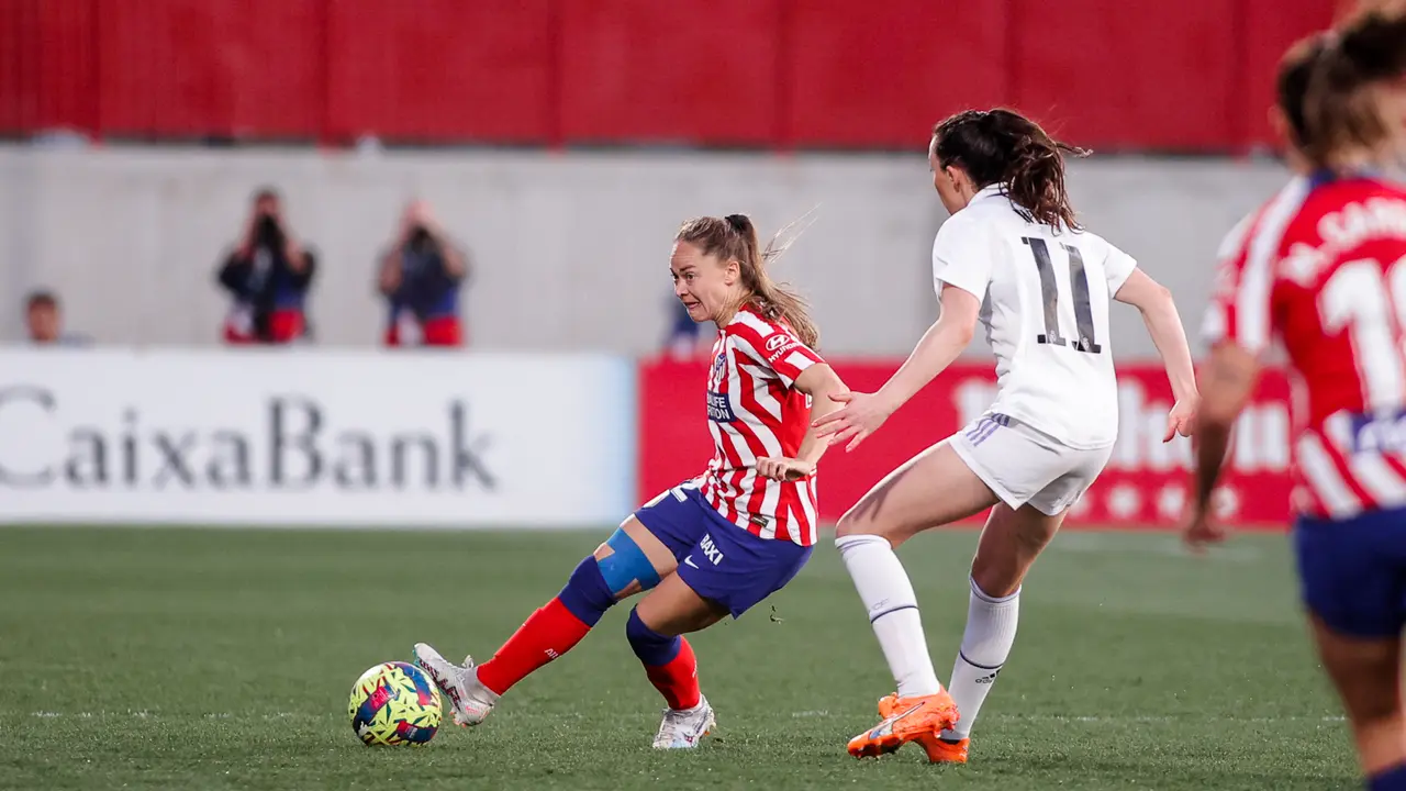 Atlético de Madrid - Real Madrid de la jornada 21 de la Liga F | Fuente: Atlético de Madrid Femenino