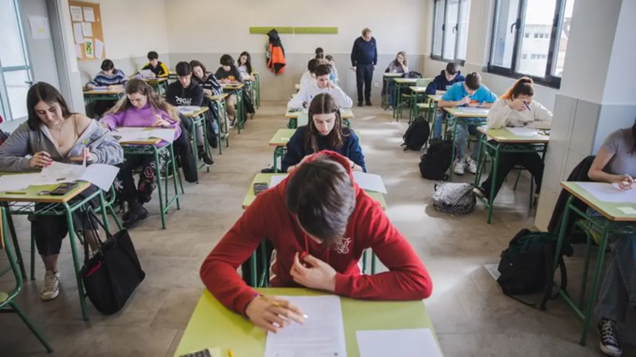 Estudiantes participantes en la prueba piloto de acceso a la universidad | Imagen La Moncloa