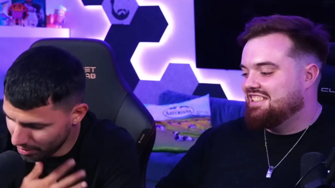 El Kun Agüero e Ibai Llanos en Twitch | Fuente: Twitch