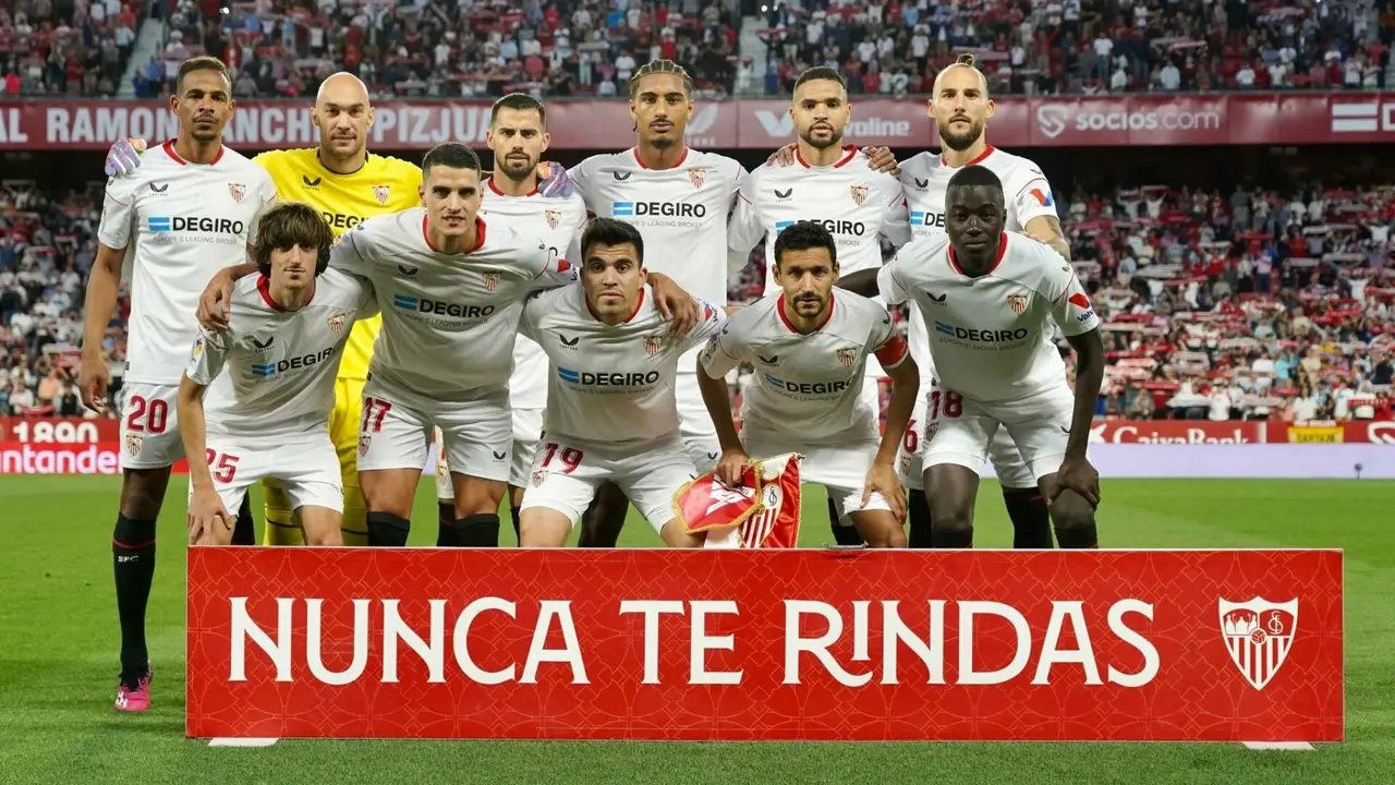 Alineación del Sevilla vs Celta de Vigo | Fuente: Sevilla FC 