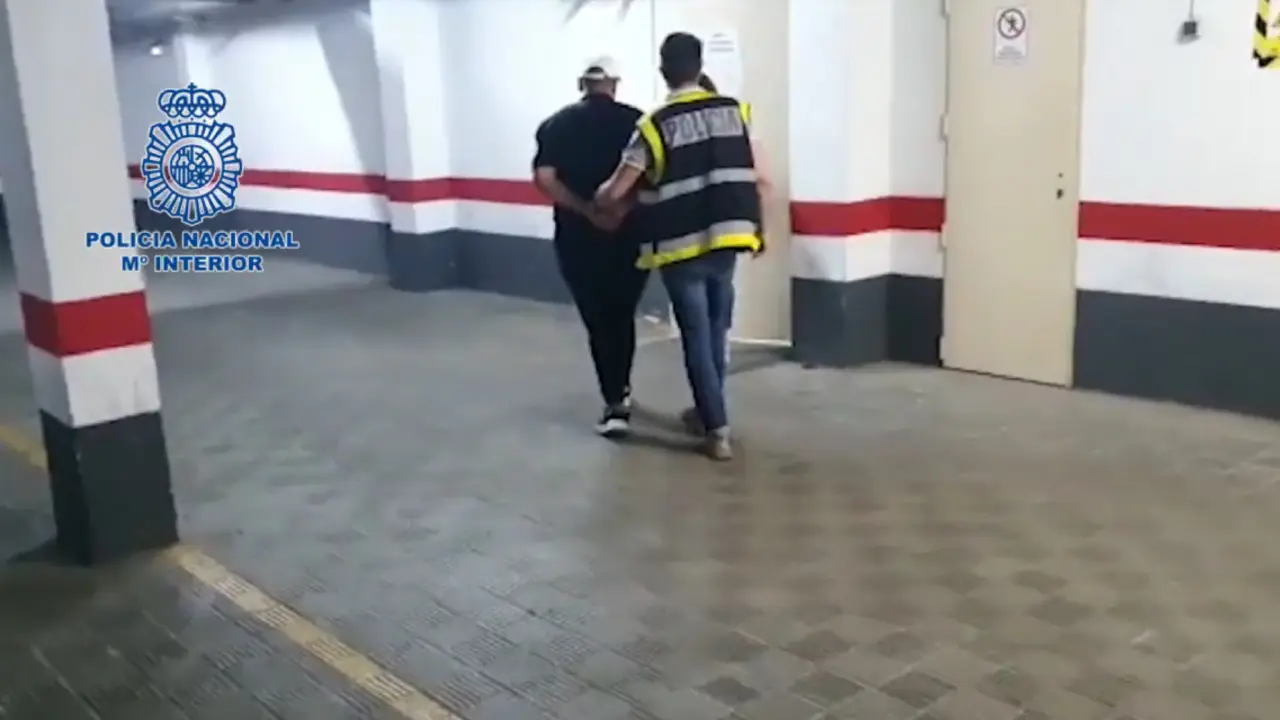 Captura vídeo Policía Nacional