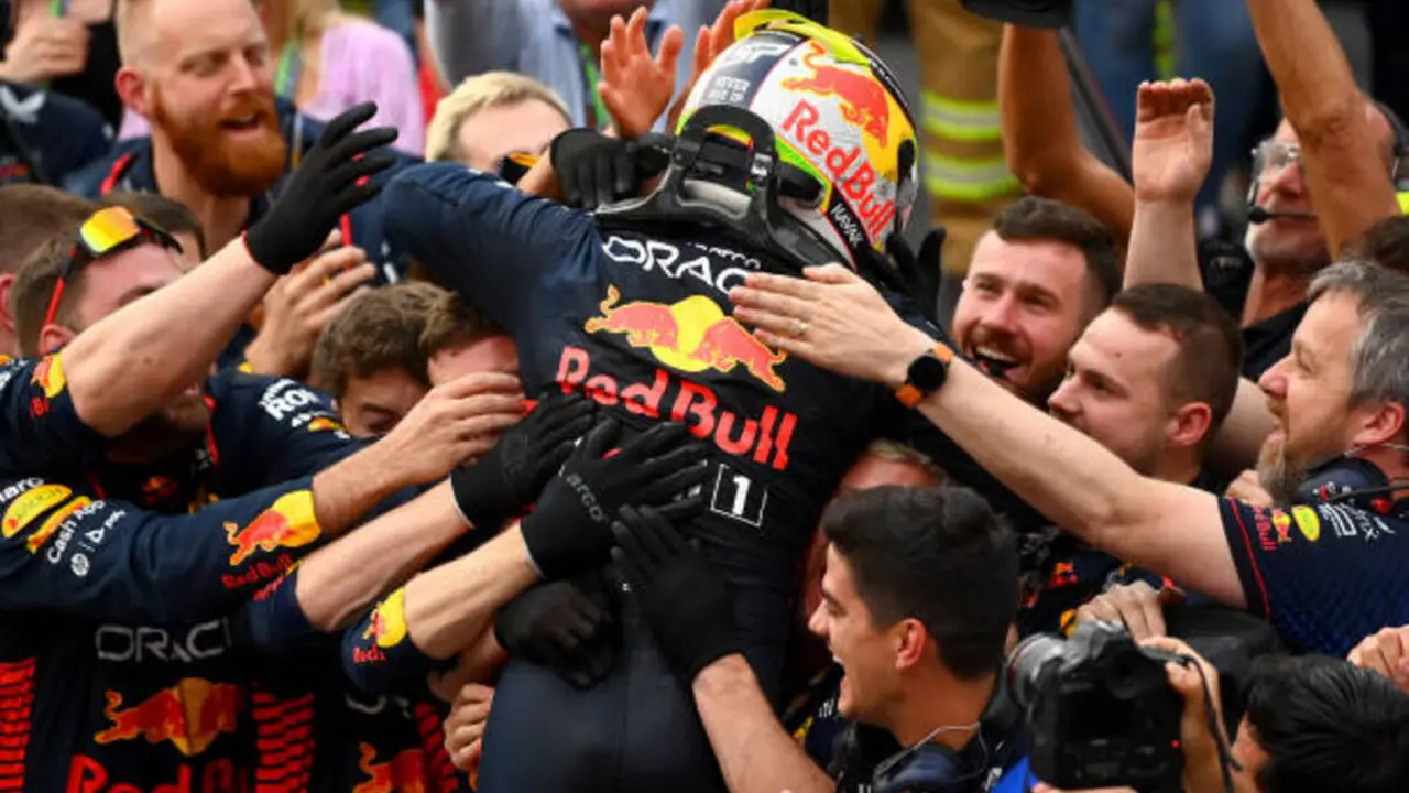 Sergio Pérez en el Gran Premio de Azerbaiyán | Fuente: Getty Images
