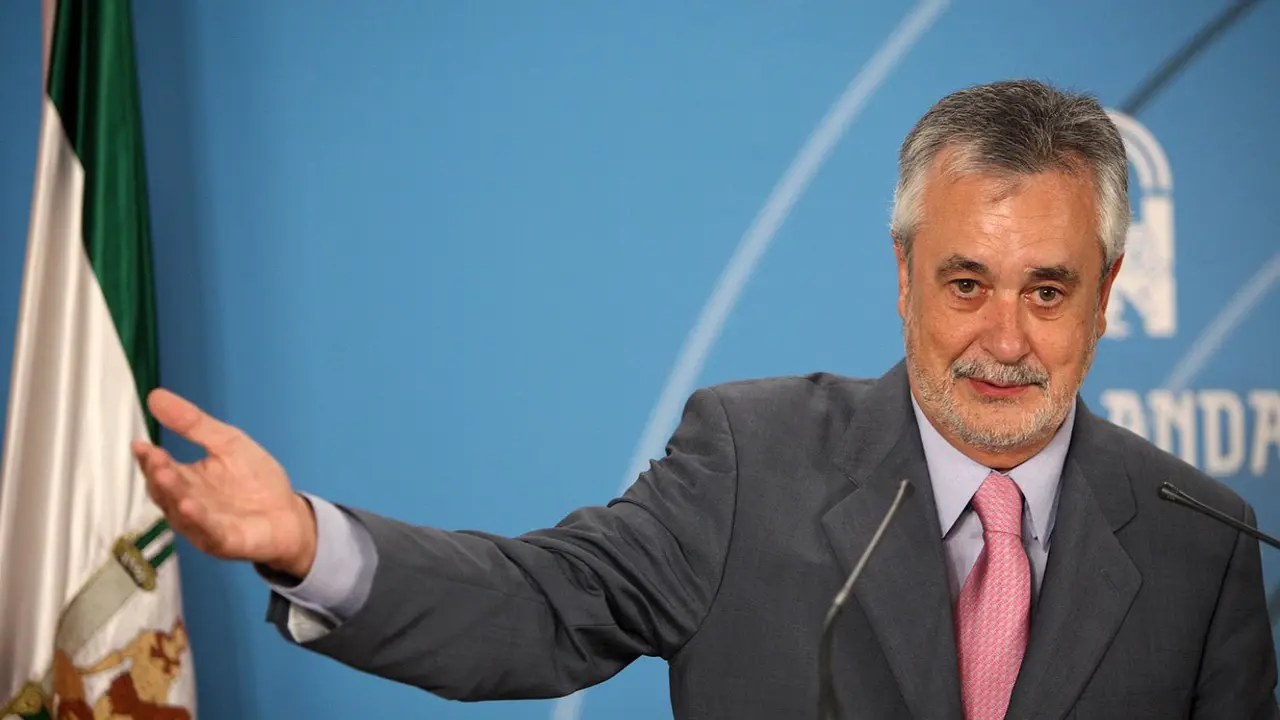 Griñán durante su mandato en la Junta de Andalucía