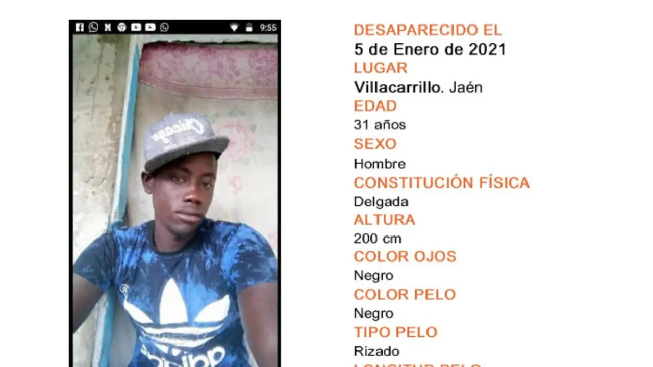 Imagen de la persona desaparecida / Guardia Civil