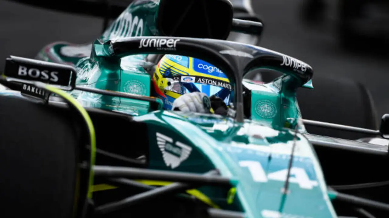 Fernando Alonso en el Gran Premio de Miami | Fuente: Getty Images