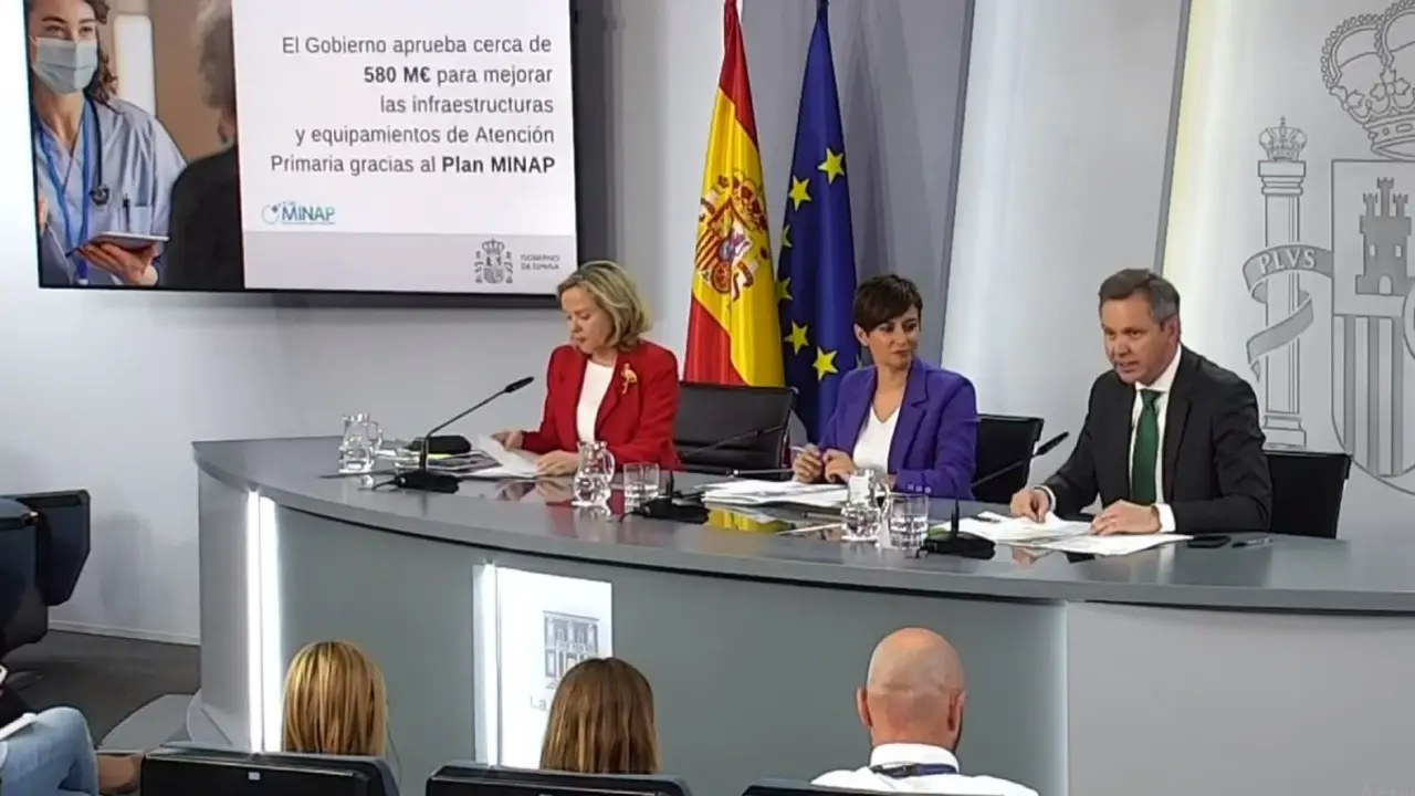 Rueda de prensa tras el Consejo de Ministros